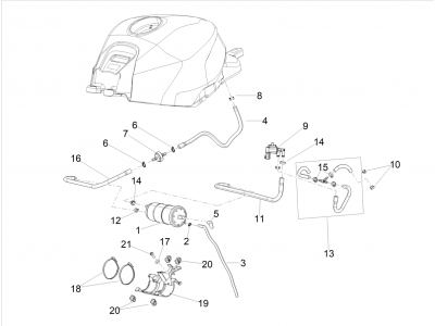 Κύκλωμα ανάκτησης αναθυμιάσεων βενζίνης